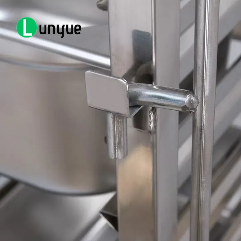 15 Layer Stainless Steel GN Gr - Kitchen Baking Cart ulasan dan harga