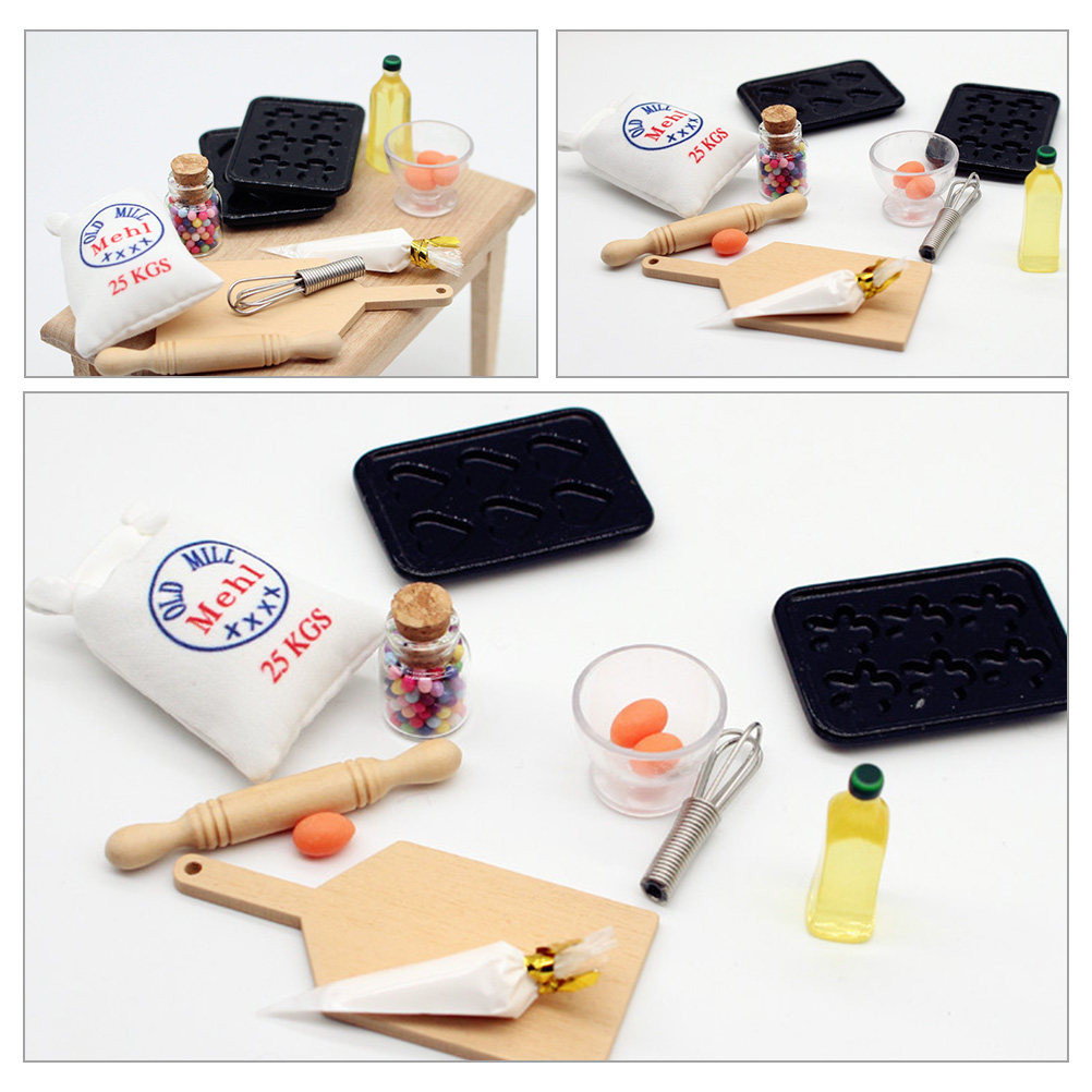 Realistic Mini Baking Pan Set  - Kitchen Kids Baking Set ulasan dan harga