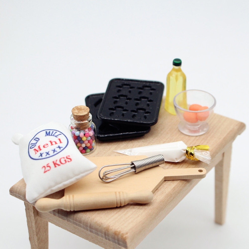 Realistic Mini Baking Pan Set  - Kitchen Kids Baking Set ulasan dan harga