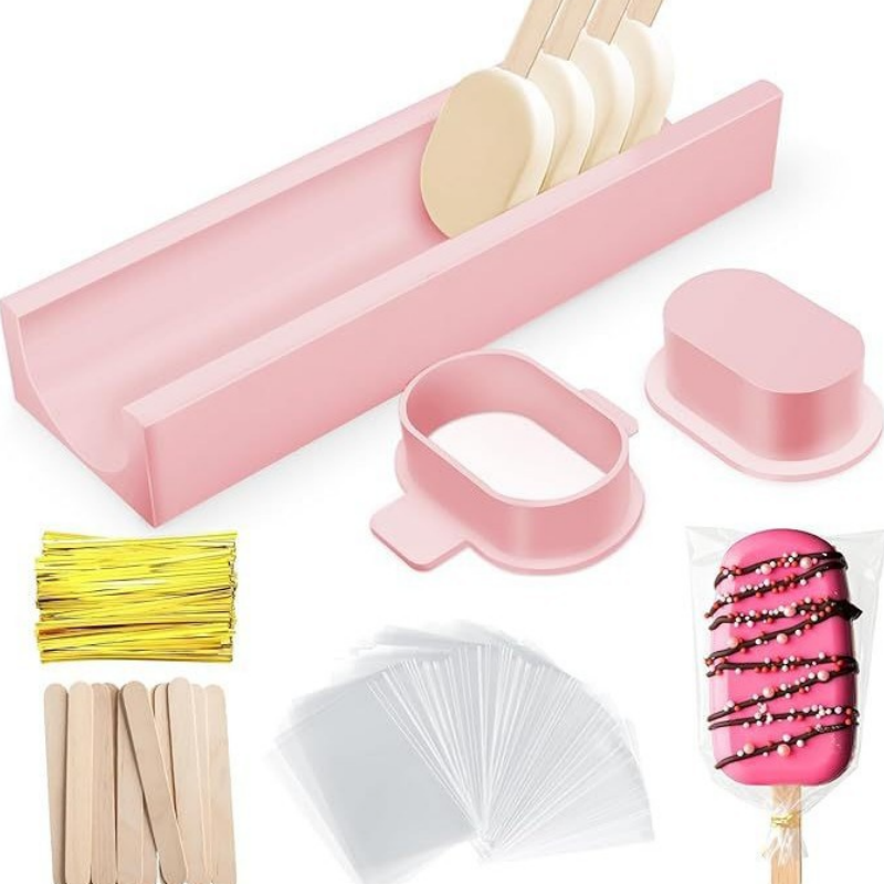 Cake Pop Mold Set with Tray No - Baking Kitchen Set ulasan dan harga