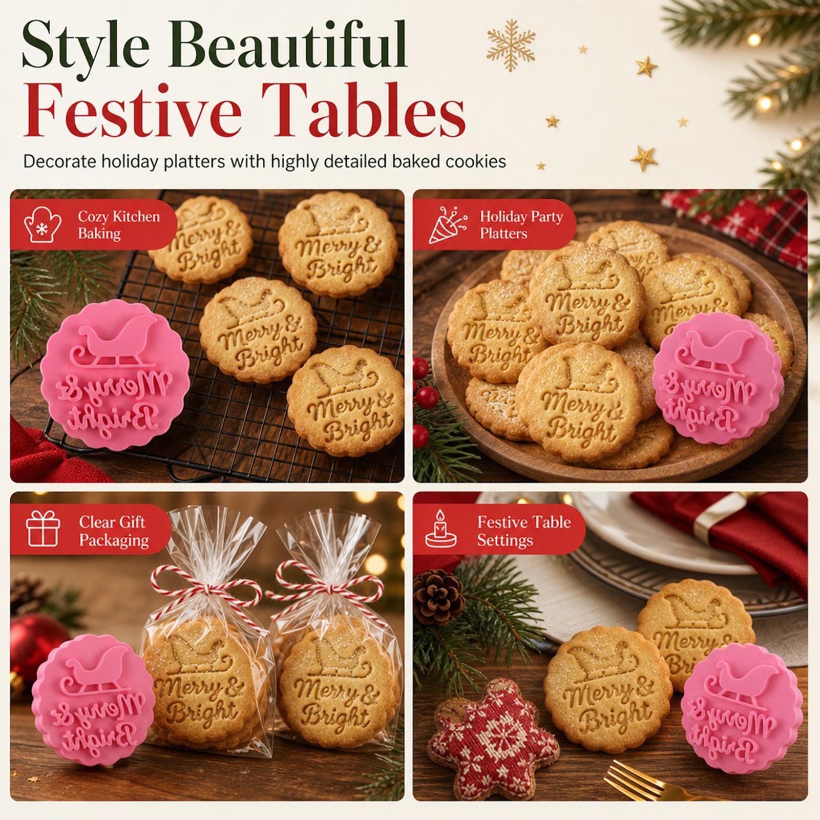 Christmas Cookie Cutter Set 10 - Baking Kitchen Set ulasan dan harga