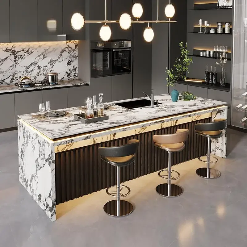Custom Luxury Stone Kitchen Is - Kitchen Uncle ulasan dan harga