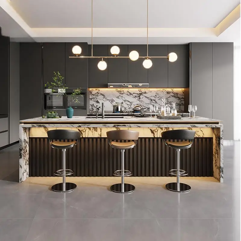 Custom Luxury Stone Kitchen Is - Kitchen Uncle ulasan dan harga